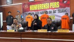 Kirim Sabu Lewat Jasa Pengiriman, Polres Maros Tangkap Tiga Pelaku Peredaran Narkoba