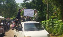 Sampah Asal Tangsel Ditolak Warga Pandeglang Dibuang di TPA Bangkonol, Ancam Blokir Akses