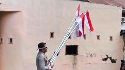 Polres Gowa Sisir Lorong, Temukan Warga Belum Pasang Bendera Merah Putih