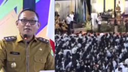 Viral! Mahasiswa FKIP Unmul Kompak Balik Badan Saat Wagub Kaltim Berpidato