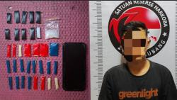Polres Subang Bekuk Pengedar Sabu 19,36 Gram di Patokbeusi