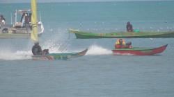 Meriahnya Balapan Perahu di Pangkep, Hiburan Spesial Warga Menyambut HUT ke-80 RI