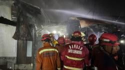 Pasar Segiri Samarinda Kebakaran Tadi Malam, Diduga Dipicu Korsleting Listrik