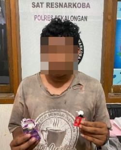 Polres Pekalongan Tangkap Pria Pembawa Sabu di Karangdadap 