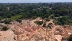 Tambang Timah Ilegal Kembali Beroperasi di Komplek Perkantoran Pemda Bangka Barat
