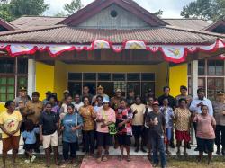 PJU Polda Papua Barat Daya Kobarkan Semangat Merah Putih di Maybrat