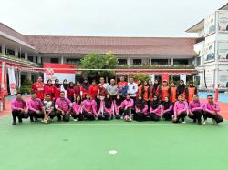 Rangkaian Perlombaan Olahraga Hari Pengayoman Ke-80 Dimulai, Turnamen Bola Voli Putri Jadi Pembuka