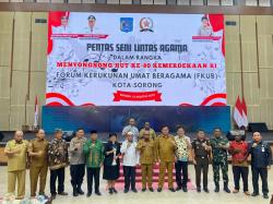 Persatuan dalam Perbedaan: Sorong Gelar Pentas Seni & Deklarasi Damai