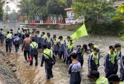 Usung Tagline ‘Taklukkan Cianjur’ 100 Pelajar SMAIT Insantama Long March 90 KM Bogor–Cianjur