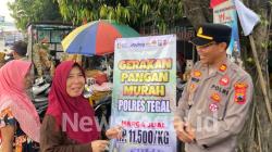 Polsek Kedungbanteng Jual 2 Ton Beras, Rp 11.500 per Kilo