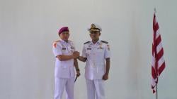 Serah Terima Jabatan, Letkol Marinir Bondan Wahyu Adi Resmi Jabat Komandan Lanal Lhokseumawe
