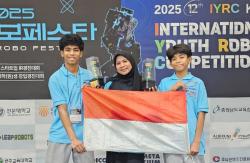 Kalahkan 20 Negara, Siswa Indonesia Borong Medali Emas di Kompetisi Robotik Internasional