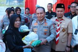 Jaga Stabilitas Harga Pangan, Polda Riau dan Bulog Gelar Gerakan Pangan Murah