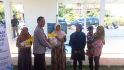 Polres Mateng Gebrak Pasar! Gerakan Pangan Murah Ringankan Beban Warga