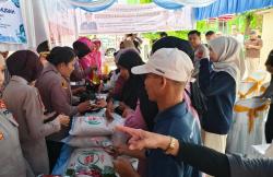 Gerakan Pangan Murah Polres Kuningan, Harga Sembako di Bawah Pasar