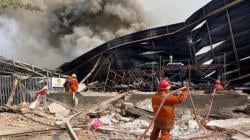 32 Personel Damkar Dikerahkan Atasi Kebakaran Pabrik Indorama di Tangerang