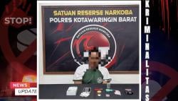 Simpan Sabu di Dalam Bungkus Rokok, Nelayan Asal Kumai Dibekuk Polisi