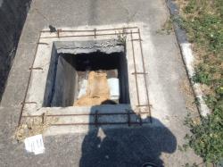 Ratusan Tutup Gorong-Gorong Raib di Frontage Road Gedangan, Warga Resah