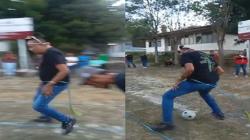 Giring Bola Pakai Terong, Lomba Tujuh Belasan Paling Kocak di TTU