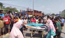 Kecelakaan Maut Istri Tewas Terlindas Truk di Jalur Pantura Lamongan Usai Terjatuh dari Motor