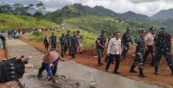 Mabes TNI AD Tinjau Progres TMMD Kodim Kuningan, Wujud Peduli Daerah Terpencil