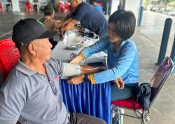 Jaga Kesehatan Pekerja, TPK Bitung Lakukan Pemeriksaan Gratis Selama Tiga Hari