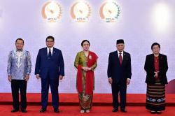 Puan Sambut Para Ketua Parlemen ASEAN di Sidang Bersama DPR-DPD 2025