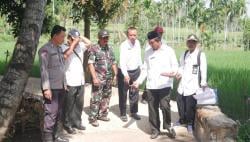 Masyarakat Desa Duren Bersyukur Akses Pertanian Rampung, Tim Kecamatan Gading Lakukan Monev