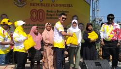 Ribuan Warga Sukabumi Antusias Ikut Perlombaan Rakyat Meriahkan HUT ke-80 RI
