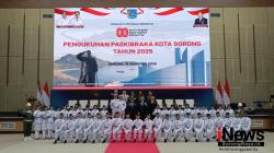 Wali Kota Sorong Kukuhkan 40 Paskibraka HUT RI ke-80: Generasi Emas Penjaga Merah Putih