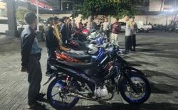 Kartasura Bising! Polisi Sikat 15 Motor Knalpot Brong dan Pembalap Liar
