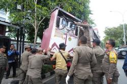 Satpol PP Balikpapan Sita 13 Pom Mini Ilegal di Balikpapan Utara