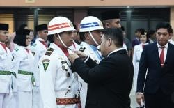 40 Anggota Paskibraka Subang Resmi Dikukuhkan Bupati, Inilah Daftarnya