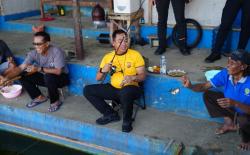 Lomba Mancing Polres Pangandaran, Adu Joran Bikin Gelak Tawa Pecah di Kolam Ahlen