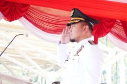 Upacara HUT RI ke-80, Wali Kota Cilegon Soroti Pemerataaan Pembangunan