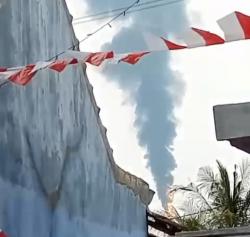 Warga Dibayangi Bahaya Kabut Hitam PT Lotte,  Tuntut Nyata Bukan Sekedar Bantuan Instan