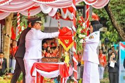 Upacara HUT ke-80 RI di Kalteng Berlangsung Khidmat, Gubernur Tegaskan Komitmen Pembangunan