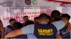 Hari Kemerdekan ke-80, 30 Warga Binaan Lapas Garut Terima Remisi Bebas