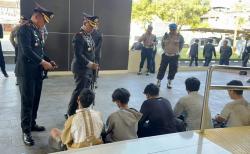 Polisi Amankan 13 Pemuda Mabuk Bersajam Jelang Upacara HUT ke-80 Kemerdekaan RI di Solo