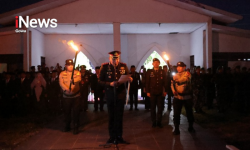 Malam Penuh Haru di TMP Romang Lompoa, Kapolres Gowa Kenang Jasa Pra Pahlawan