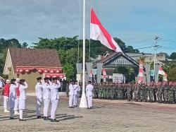 Peringatan HUT RI ke-80 di Kota Sorong Berlangsung Khidmat : Ini Pesan Penting Wali Kota
