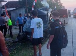 Dua Mobil Dan 1 Truk Terlibat Tabrakan di Jalan Raya Wirosari Grobogan, Tujuh Orang Alami Luka