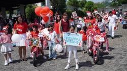 Parade Sepeda Hias Hari Kemerdekaan Indonesia Ramaikan Open House di Sekolah Semarang Ini