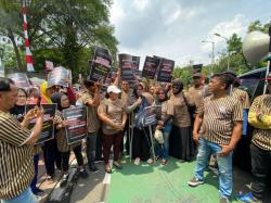 Aksi Damai di MA, Pujakesuma Tegaskan Hukum Harus Humanis