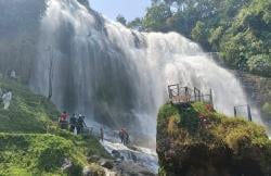 Curug Cikondang Diserbu Wisatawan, Canyonering Jadi Favorit Pemacu Adrenalin