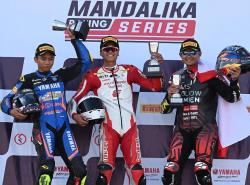 Herjun Atna Firdaus Raih Podium Tertinggi di Mandalika di Hari Kemerdekaan