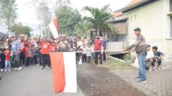Ribuan Warga Meriahkan Jalan Sehat Dalam Rangka HUT RI ke-80 di Desa Tambakrejo