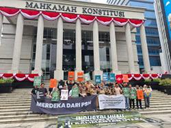Judicial Review UU Cipta Kerja, GERAM PSN Soroti Legitimasi PSN yang Rugikan Rakyat