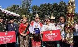 Nefonaek Buktikan Gotong Royong, Borong Juara Lomba Kebersihan Kota Kupang