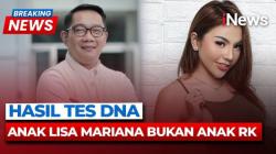 Hasil Tes DNA: Ridwan Kamil Bukan Ayah Kandung dari Anak Selebgram Lisa Mariana